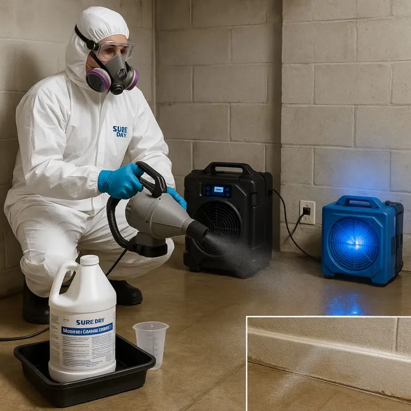 Sanitization and Odor Removal process in Menomonie, WI