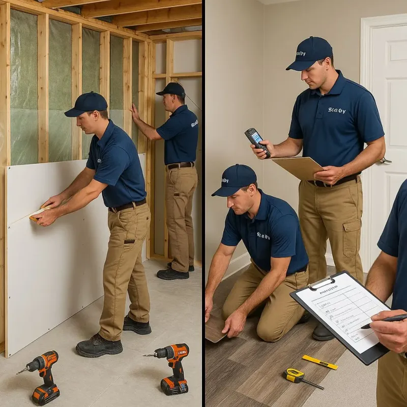 Repairs and Reconstruction process in Menomonie, WI