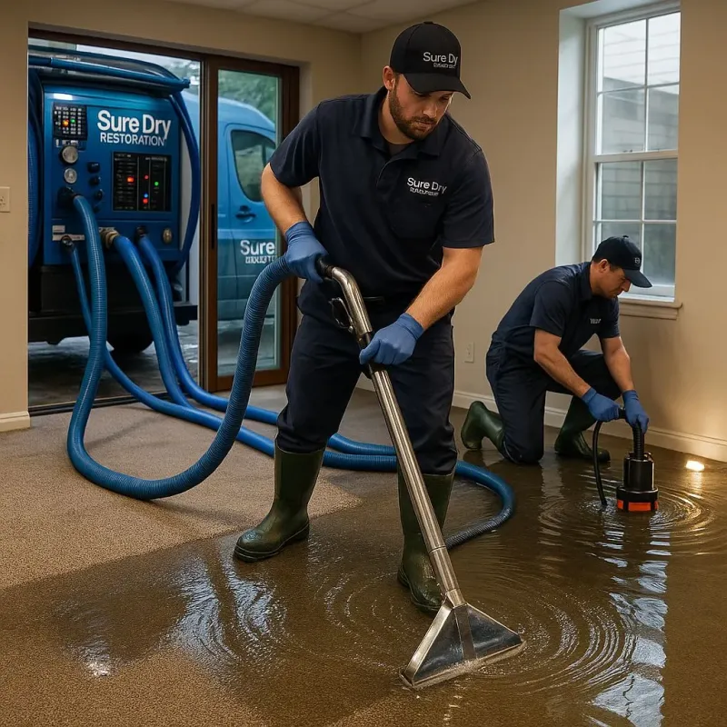 Water Extraction and Removal process in Menomonie, WI